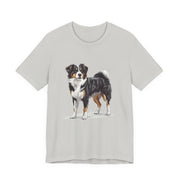 Dog Lover's Unisex Jersey Tee, Fun Pet Shirt, Animal Graphic Tee, Gift for Dog Owners, Cute Dog Apparel,