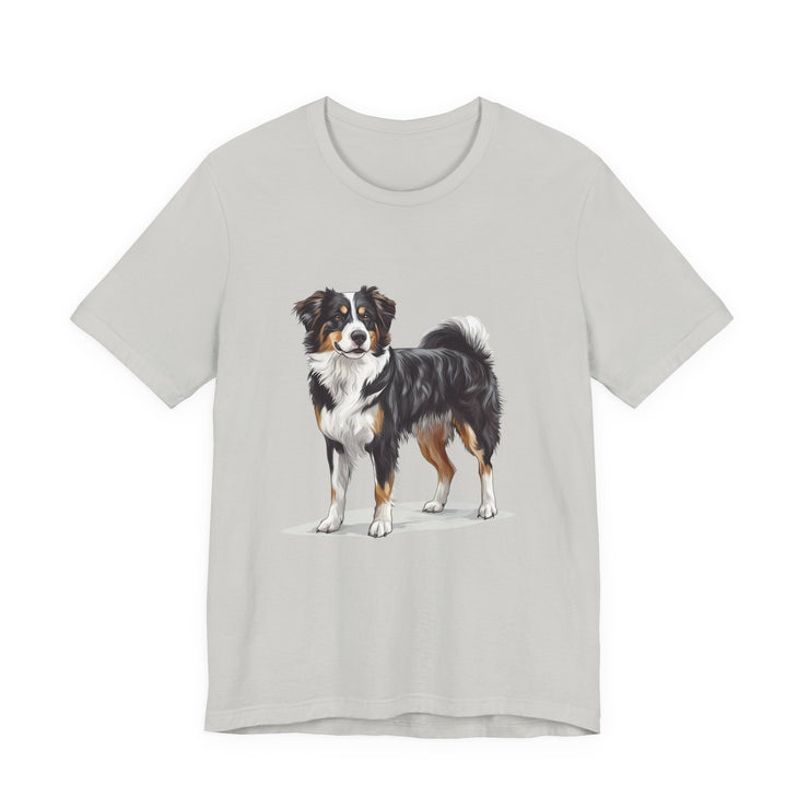 Dog Lover's Unisex Jersey Tee, Fun Pet Shirt, Animal Graphic Tee, Gift for Dog Owners, Cute Dog Apparel,