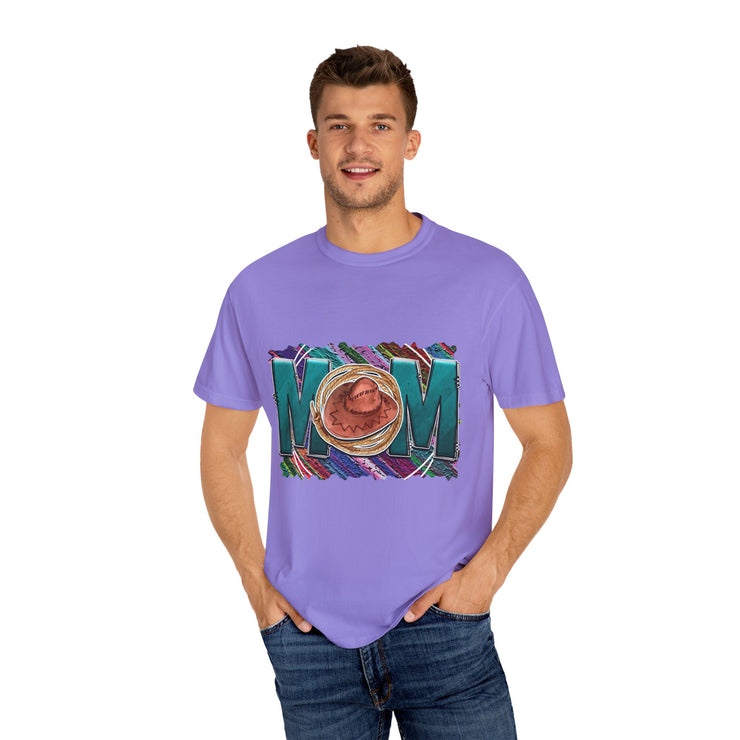 Mom-Themed Unisex Garment-Dyed T-shirt, Gift for Mothers Day, Birthday, Family Gatherings, Casual Wear, Mothers Day Design