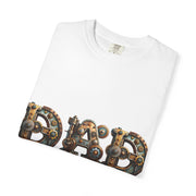 Dad Themed Garment-Dyed T-Shirt, Unique Gift for Father's Day, Casual Wear, Perfect for Dads, Everyday Comfort Tee