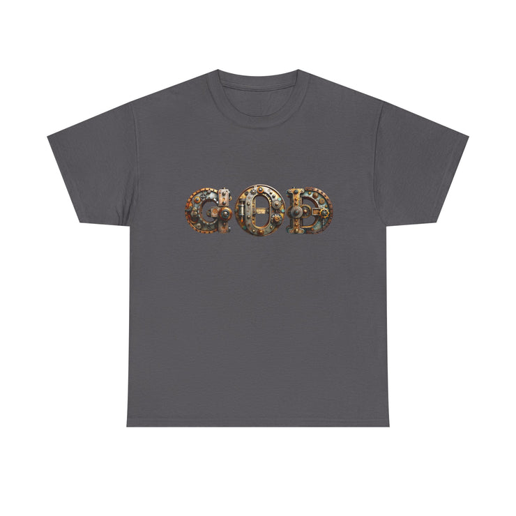 Unisex Heavy Cotton Tee, Inspirational Gift, Casual Wear, Street Style, Spiritual Apparel, Everyday Comfort