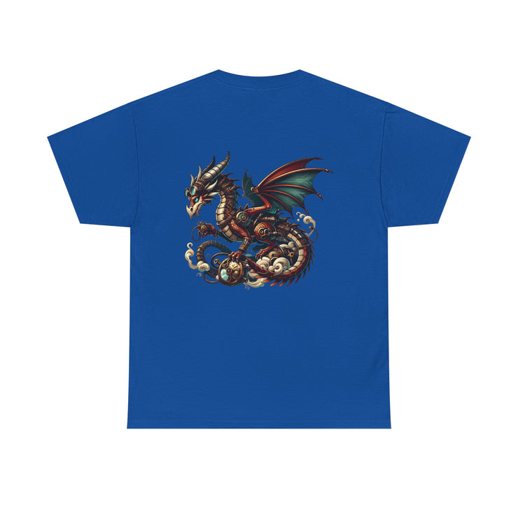 Dragon Graphic Tee, Unisex Cotton T-Shirt, Fantasy Shirt, Gift for Gamers, Cool Casual Wear, Dragon Lover Apparel
