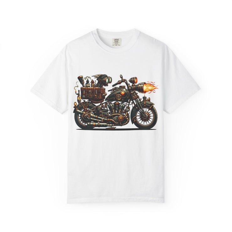 Motorcycle T-Shirt, Unisex Graphic Tee, Biker Shirt, Gift for Him/Her, Festival Apparel, Cool Casual Wear, Bike Design