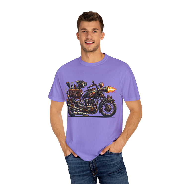 Motorcycle T-Shirt, Unisex Graphic Tee, Biker Shirt, Gift for Him/Her, Festival Apparel, Cool Casual Wear, Bike Design