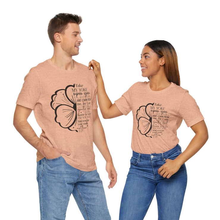 Inspirational Floral Tee | Faith-Based Motivational Shirt, Everyday Casual Wear, Gift for Friends, Church Events, Christian Design
