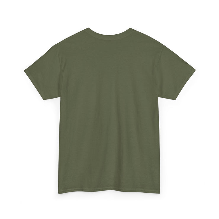 Unisex Heavy Cotton Tee with United States Air Force Design, Military Gifts, Veteran Apparel, Patriotic T-Shirt, Air Force Merchandise
