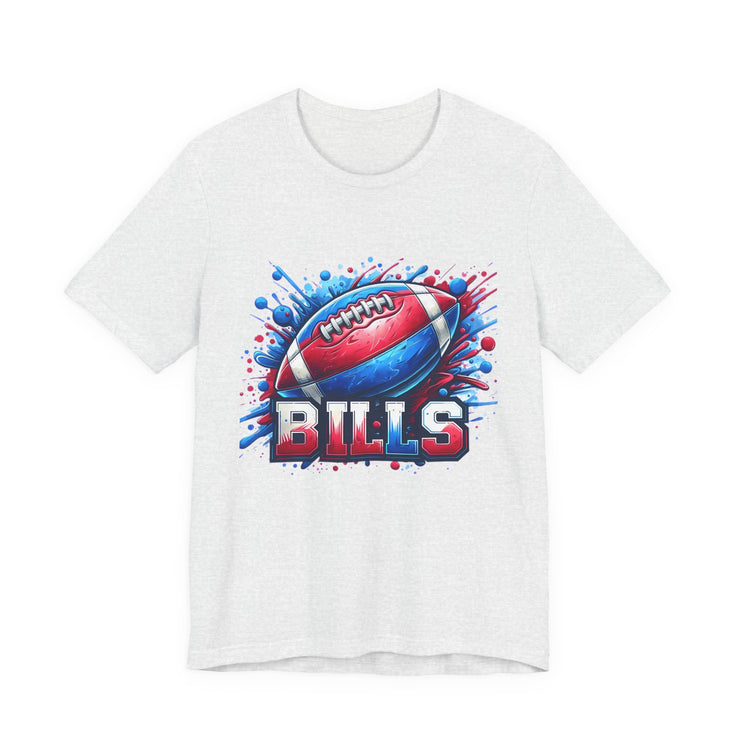 Bills Football Tee, Unisex Sports Shirt, Game Day Apparel, Team Spirit Wear, Gift for Fans, Sports Design