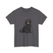 Dog Lover Unisex Heavy Cotton Tee, Pet Owner Gift, Cute Dog Shirt, Casual Wear, Animal Lover Tee, Everyday Comfort