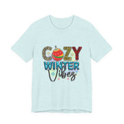 Cozy Winter Vibes Tee, Unisex Christmas T-Shirt, Holiday Gift, Winter Apparel,