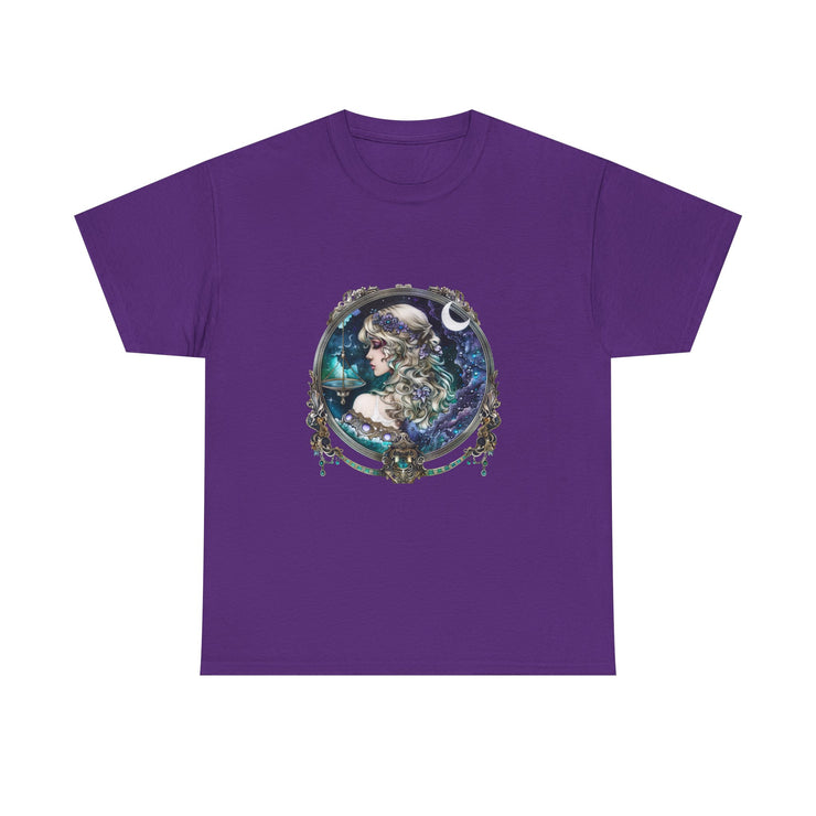 Mystical Moon Goddess Tee - Unisex Heavy Cotton Tee, Celestial Shirt, Boho Fashion, Witchy Clothing, Gift for Her