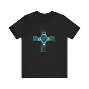 Stylish Religious Cross Tee, Unisex Trendy Shirt for Faith & Inspiration, Perfect Gift for Easter, Baptism, or Everyday Wear