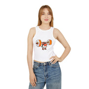 Sushi Lift Racer Tank Top - Gym Apparel, Fitness Wear, Workout Clothes, Sushi Lover Gift, Cute Tank for Summer