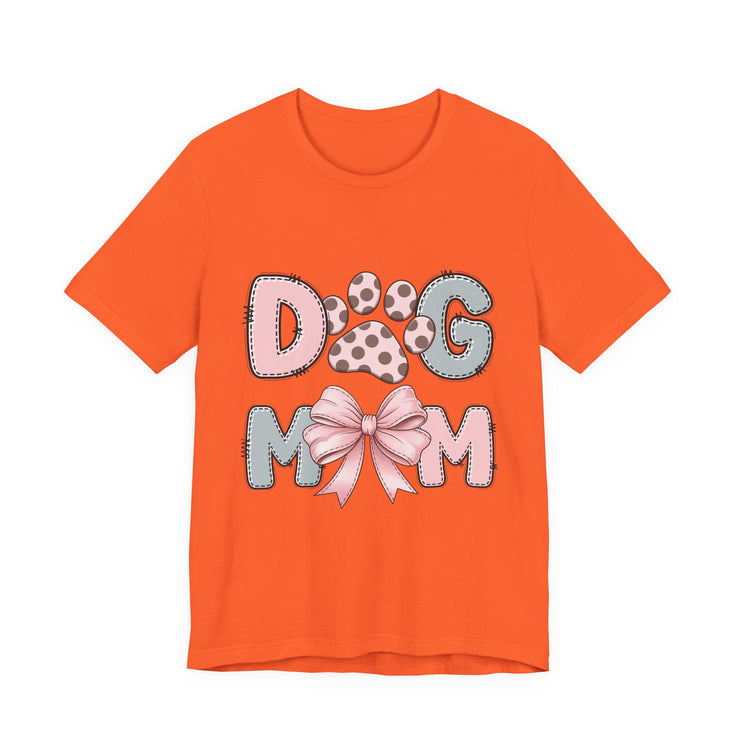 Dog Mom Tee, Cute Pet Lover Shirt, Gift for Dog Owners, Casual Dog Mom Wear, Animal Lover Clothing, Mothers Day
