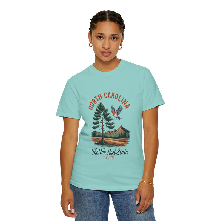 North Carolina Graphic T-Shirt | Tar Heel State Apparel | Unisex Casual Wear