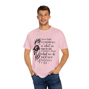 Faith-Inspired Unisex T-Shirt, Inspirational Quote Tee, Confidence T-Shirt, Biblical Verse Apparel, Casual Faith Clothing, Motivational Design Christain Design,