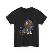 Majestic Lion Unisex Heavy Cotton Tee, Animal Lover Shirt, Eco-Friendly Gift, Casual Wear, Wildlife T-Shirt, Birthday Apparel