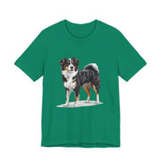 Dog Lover's Unisex Jersey Tee, Fun Pet Shirt, Animal Graphic Tee, Gift for Dog Owners, Cute Dog Apparel,