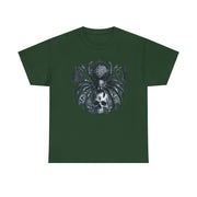 Gothic Spider Graphic Tee | Unisex Heavy Cotton Tee, Halloween Shirt, Alternative Fashion, Edgy Apparel, Gift for Her/Him