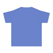 Youth Tee, Cool Graphic Shirt for Kids, Steam Engine Design, Perfect for Birthdays, Playtime, Fun Unique Gift
