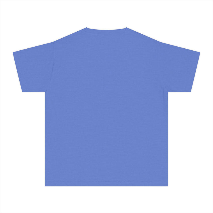 Youth Tee, Cool Graphic Shirt for Kids, Steam Engine Design, Perfect for Birthdays, Playtime, Fun Unique Gift