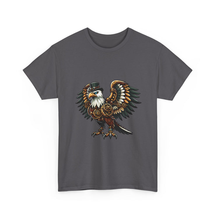Eagle Graphic Tee, Unisex Heavy Cotton Shirt, Animal Lover Gift, Nature T-Shirt, Wildlife Apparel, Casual Daily Wear