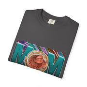 Mom-Themed Unisex Garment-Dyed T-shirt, Gift for Mothers Day, Birthday, Family Gatherings, Casual Wear, Mothers Day Design