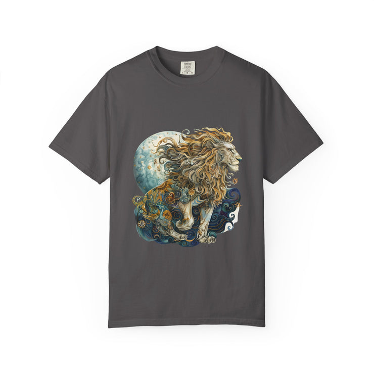 Celestial Lion T-Shirt - Unisex Graphic Tee for Astrology Lovers, Gifts for Her, Gifts for Him, Birthday, Mythical Creatures, Everyday [...]