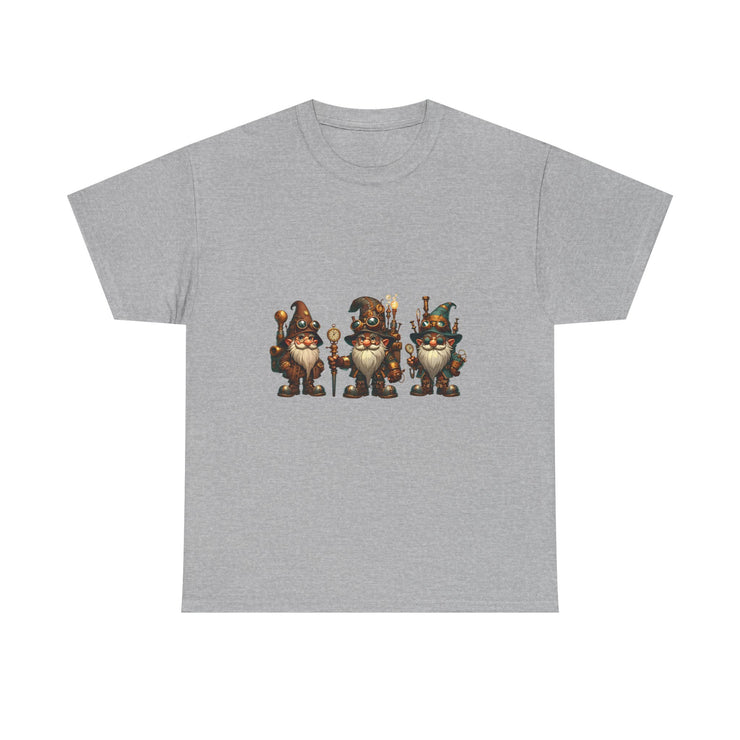 Unisex Heavy Cotton Tee, Funny T-Shirt, Cute Gift, Casual Wear, Gnome Lovers, Birthday Gift, Nature Enthusiast
