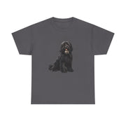 Dog Lover Unisex Heavy Cotton Tee, Pet Owner Gift, Cute Dog Shirt, Casual Wear, Animal Lover Tee, Everyday Comfort