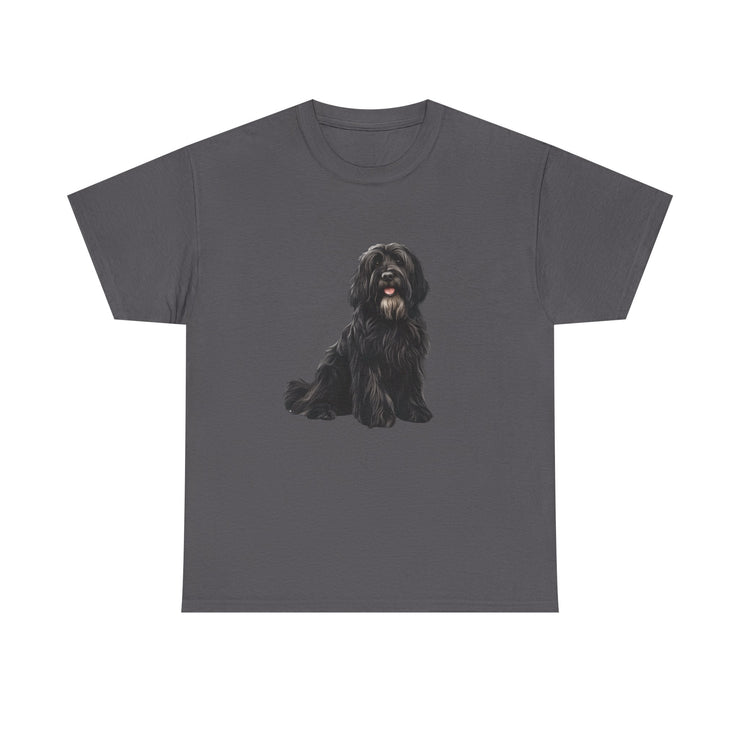 Dog Lover Unisex Heavy Cotton Tee, Pet Owner Gift, Cute Dog Shirt, Casual Wear, Animal Lover Tee, Everyday Comfort