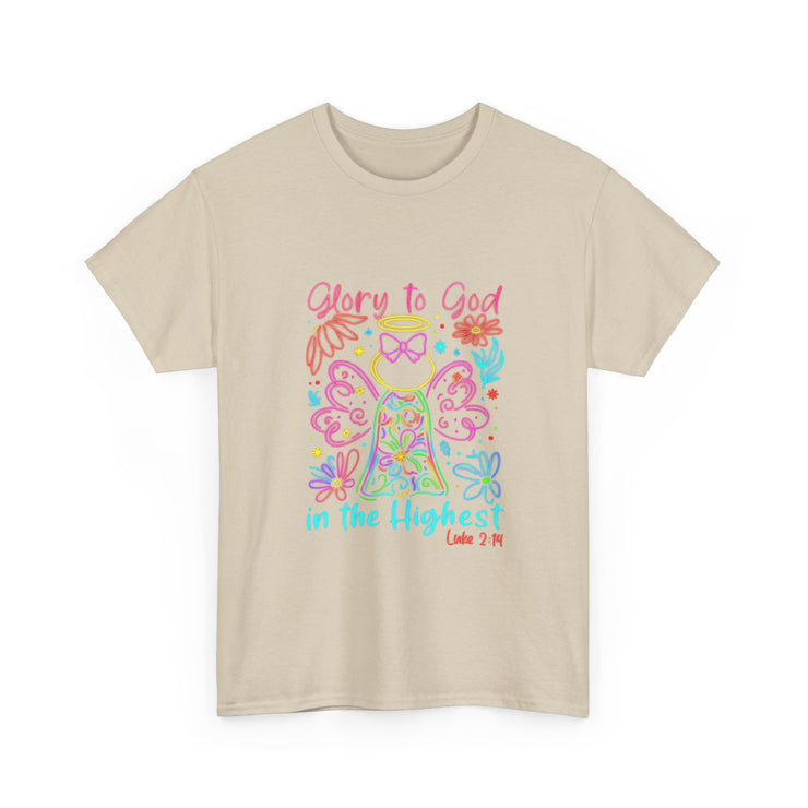 Colorful Faith-Inspired Tee for Celebrations, Perfect for Church Events, Gift for Believers, Gospel Apparel, Christian Keepsake