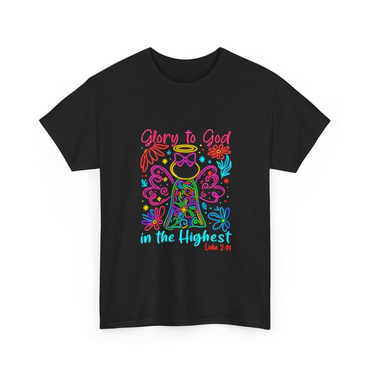 Colorful Faith-Inspired Tee for Celebrations, Perfect for Church Events, Gift for Believers, Gospel Apparel, Christian Keepsake