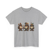 Unisex Heavy Cotton Tee, Funny T-Shirt, Cute Gift, Casual Wear, Gnome Lovers, Birthday Gift, Nature Enthusiast