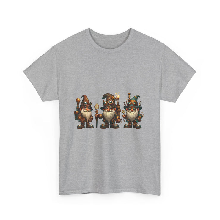 Unisex Heavy Cotton Tee, Funny T-Shirt, Cute Gift, Casual Wear, Gnome Lovers, Birthday Gift, Nature Enthusiast