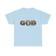 Unisex Heavy Cotton Tee, Inspirational Gift, Casual Wear, Street Style, Spiritual Apparel, Everyday Comfort