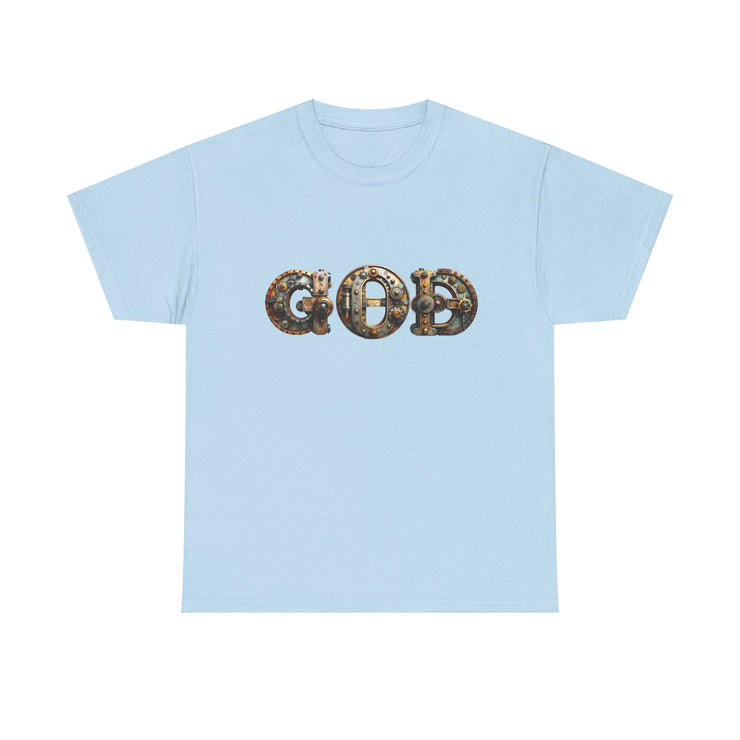 Unisex Heavy Cotton Tee, Inspirational Gift, Casual Wear, Street Style, Spiritual Apparel, Everyday Comfort