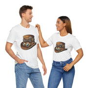 Steampunk Hat Tee, Steampunk T-Shirt, Retro Graphic Tee, Gift for Nerds, Cosplay Costume Top