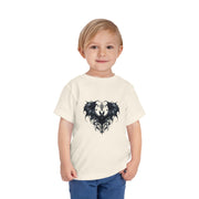 Gothic Dragon Toddler Tee, Cute Kids Shirt, Toddler Short Sleeve Tee, Unique Gift Idea, Halloween Outfit, Trendy Kids Apparel