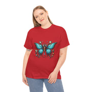 Butterfly Graphic Tee, Vintage-Inspired Shirt, Nature Lover's Gift, Spring Fashion, Eco-Friendly Unisex Tee