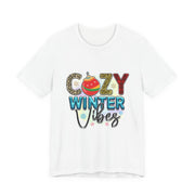 Cozy Winter Vibes Tee, Unisex Christmas T-Shirt, Holiday Gift, Winter Apparel,