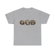 Unisex Heavy Cotton Tee, Inspirational Gift, Casual Wear, Street Style, Spiritual Apparel, Everyday Comfort