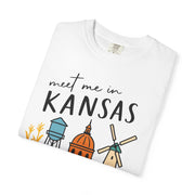Kansas Adventure T-Shirt, Unisex Graphic Tee, Gift for Travelers,  USA States Design