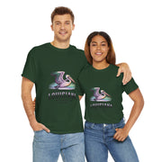 Louisiana Pelican Unisex Heavy Cotton Tee, Coastal Vibes Shirt, Gift for Louisiana Lovers, Casual Wear, Beach Trip T-Shirt, USA States Design