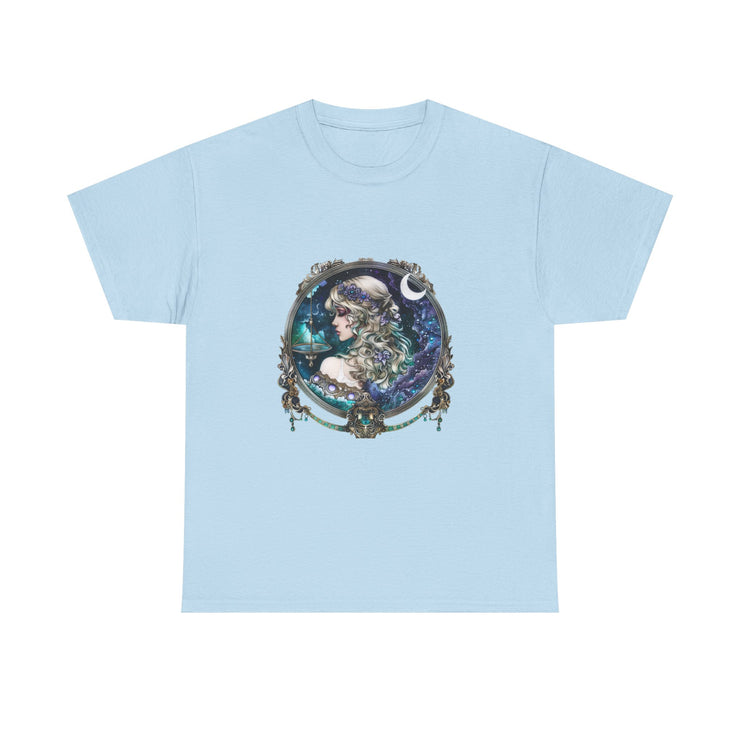 Mystical Moon Goddess Tee - Unisex Heavy Cotton Tee, Celestial Shirt, Boho Fashion, Witchy Clothing, Gift for Her