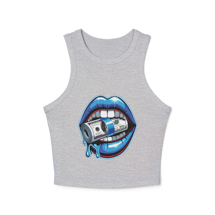 Bold Graphic Crop Tank Top - Statement Apparel for Parties, Festivals, Night Outs, Music Lovers, Trendy Summer Wear