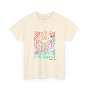 Colorful Faith-Inspired Tee for Celebrations, Perfect for Church Events, Gift for Believers, Gospel Apparel, Christian Keepsake