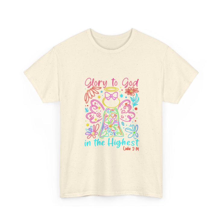 Colorful Faith-Inspired Tee for Celebrations, Perfect for Church Events, Gift for Believers, Gospel Apparel, Christian Keepsake