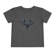 Gothic Dragon Toddler Tee, Cute Kids Shirt, Toddler Short Sleeve Tee, Unique Gift Idea, Halloween Outfit, Trendy Kids Apparel