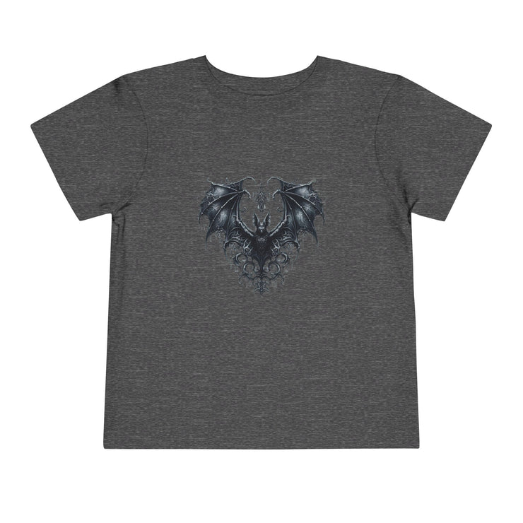 Gothic Dragon Toddler Tee, Cute Kids Shirt, Toddler Short Sleeve Tee, Unique Gift Idea, Halloween Outfit, Trendy Kids Apparel