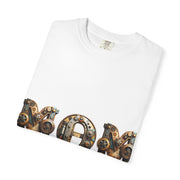 Mom Themed Unisex Garment-Dyed T-Shirt, Perfect for Mother's Day, Casual Wear, Gift for Moms, Family Gatherings, Everyday Comfort